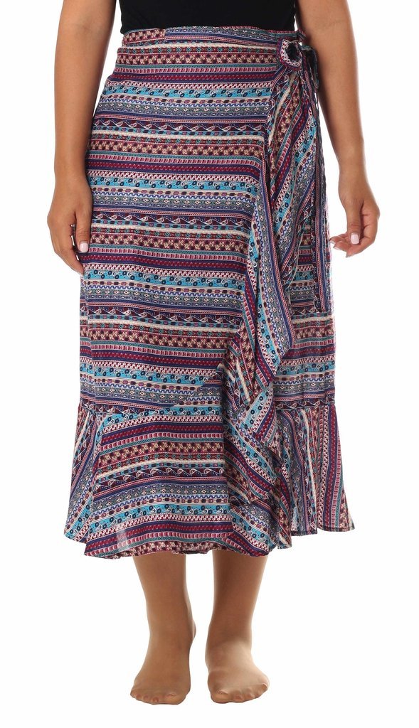 PURPLE HIGH WAISTED MIDI SKIRT - Lannaclothesdesign Shop