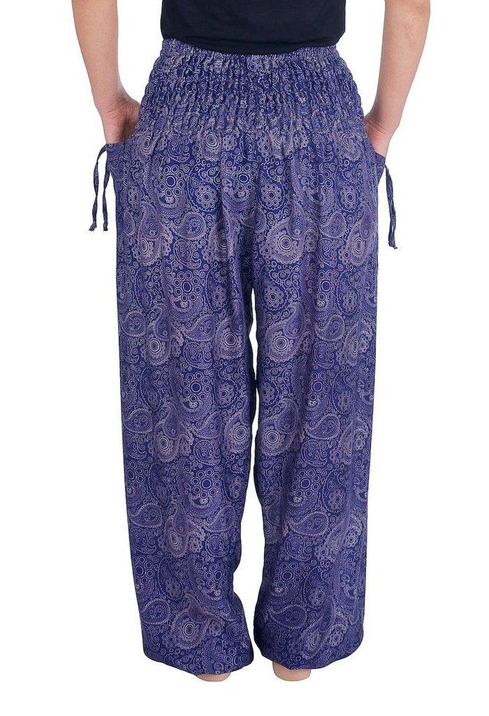 Sea Horse Harem Trousers - Lannaclothesdesign Shop