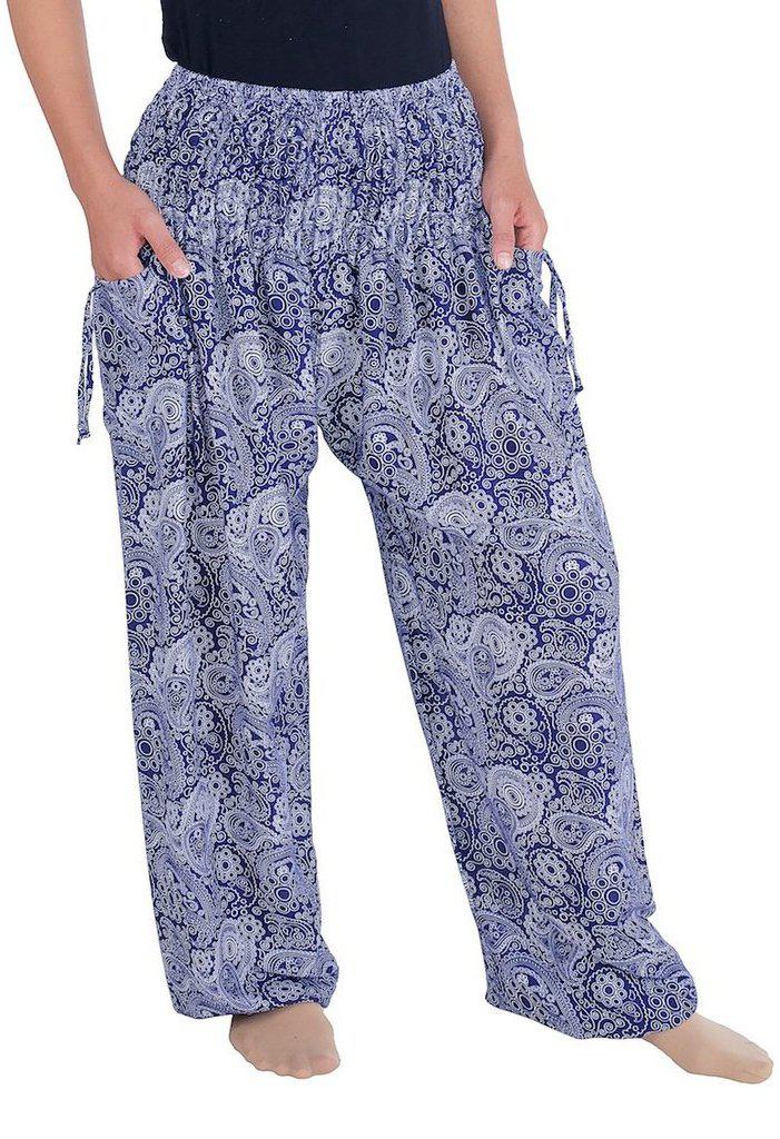 Sea Horse Harem Trousers - Lannaclothesdesign Shop