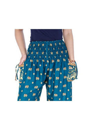 Small Elephant Harem Pants-Smocked-Lannaclothesdesign Shop-Lannaclothesdesign Shop