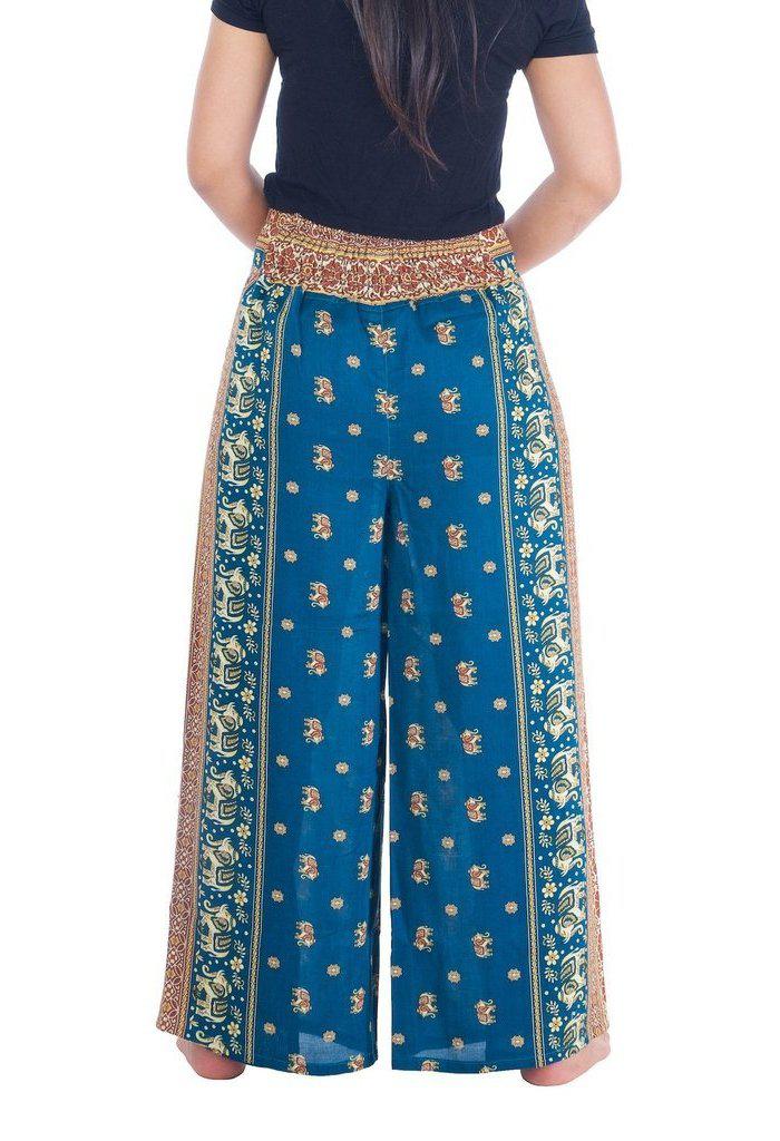 Small Elephant Wide Legs - Lannaclothesdesign Shop