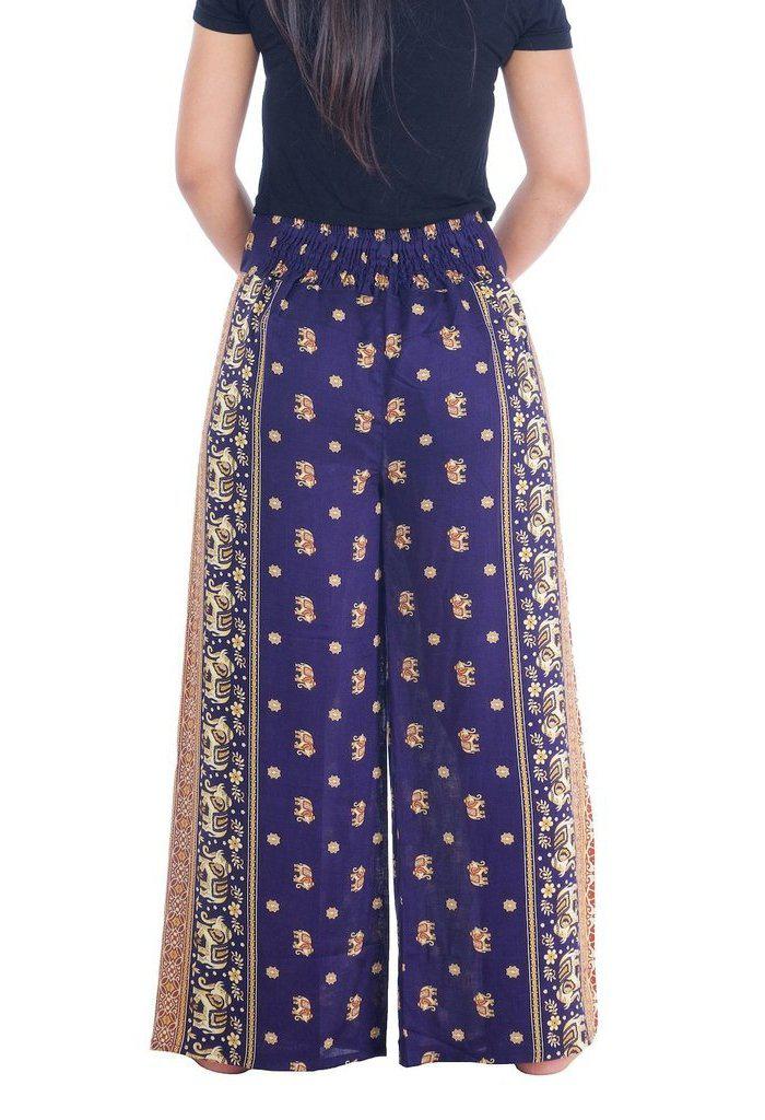 Small Elephant Wide Legs - Lannaclothesdesign Shop