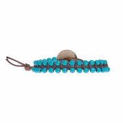 Turquoise Boho Bracelet-Bracelet-Lannaclothesdesign Shop-Lannaclothesdesign Shop