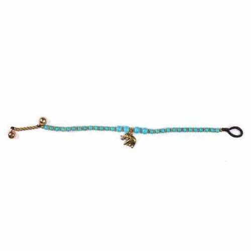 Turquoise Boho Chic Bracelet-Bracelet-Lannaclothesdesign Shop-Lannaclothesdesign Shop