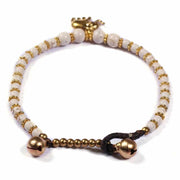 White Boho Bracelet-Bracelet-Lannaclothesdesign Shop-Lannaclothesdesign Shop